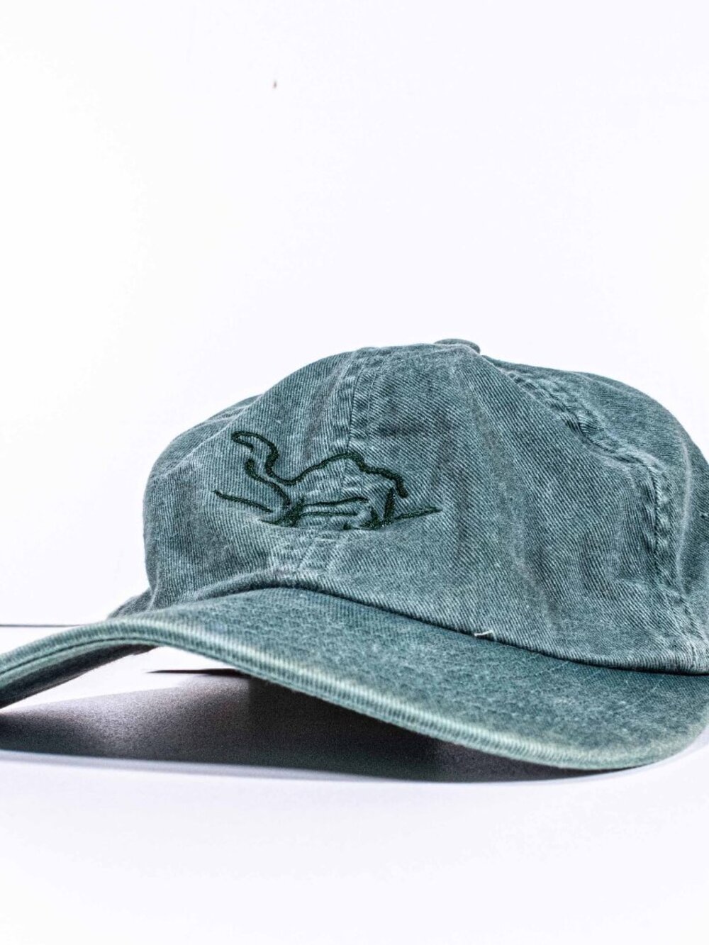 Vintage 90s Camel Cigarettes Logo Strapback Hat Green Dad Cap Promo